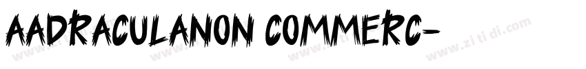 AaDraculaNon Commerc字体转换
